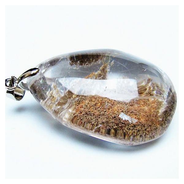 ガーデンクォーツ（庭園水晶） ペンダント t136-4444 : 誠安天然石専門