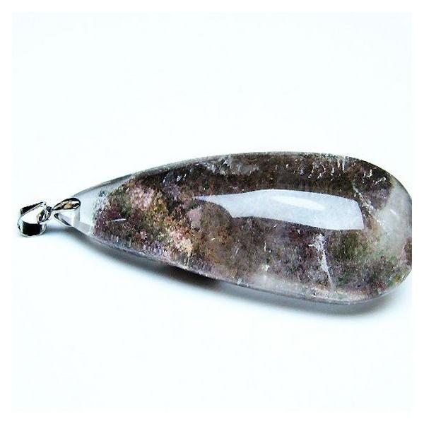 【金運up❗️】レア♡とても可愛い❤️ガーデンルチルクォーツ六角柱庭園水晶A1340 ガーデンクォーツ（庭園水晶） ペンダント t136-4454 : 誠安天然石専門