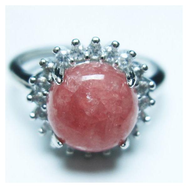 インカローズ ロードクロサイト 指輪 (17号) t137-2880 : 誠安天然石