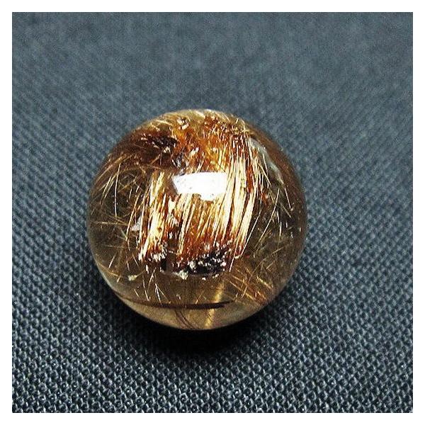 更に値下げ【極太 タイチン ゴールドルチル】虹入り 丸玉 54㎜玉