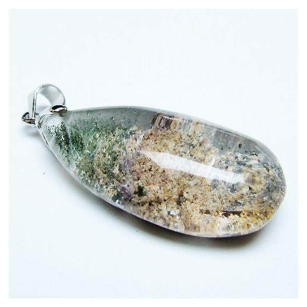 ガーデンクォーツ（庭園水晶） ペンダント t175-1962 : 誠安天然石専門