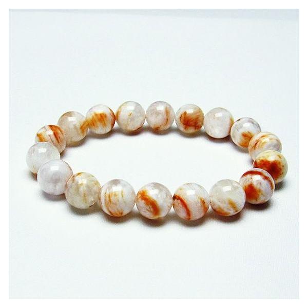 セリサイト イン クォーツ ブレスレット 12mm t190-1296 : 誠安天然石