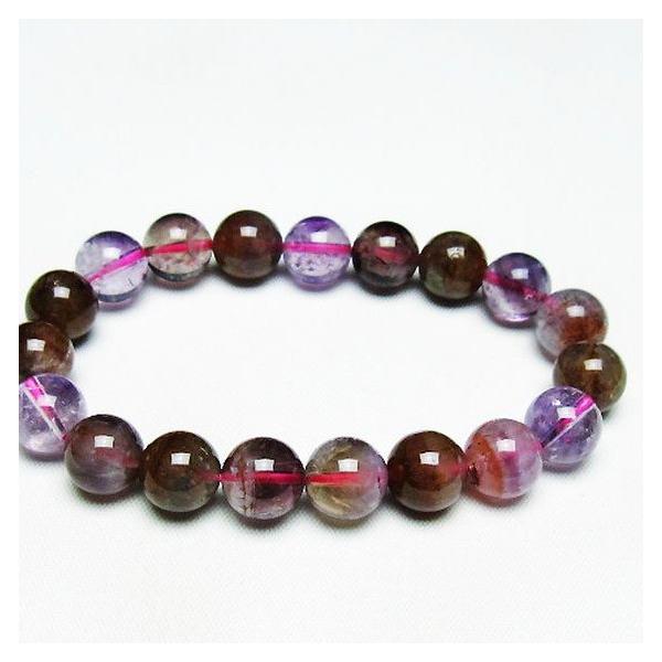 オーラライト14ミリ　水晶15ミリ　ブレスレット　内径20 オーラライト23 ブレスレット 10mm t206-2314 : 誠安天然石専門店