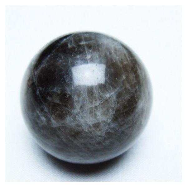 モリオン 純天然 黒水晶 丸玉 36mm t220-9124 : 誠安天然石専門店