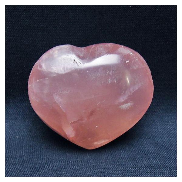 ローズクォーツハート 置物 t225-8644 : 誠安天然石専門店 - 通販