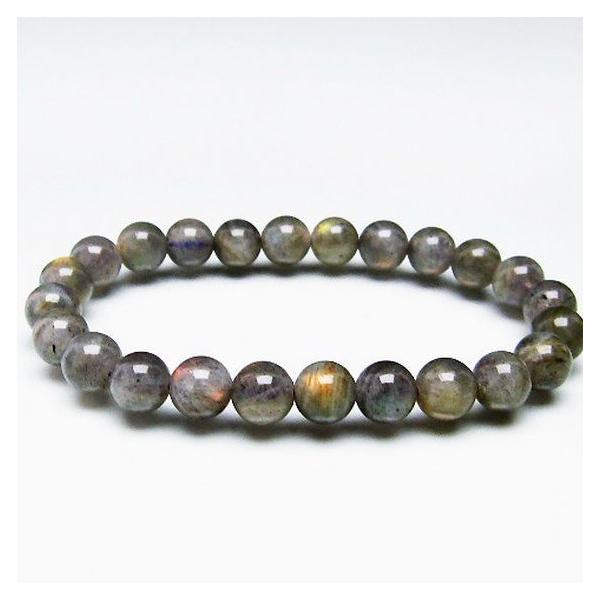 ピンクラブラドライト ブレスレット 8mm t235-2437 : 誠安天然石専門店