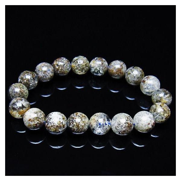 ガーデントップ　プラチナルチルのブレスレット　レア粒サゲニティック入り ガーデントッププラチナルチルのブレスレットレア粒サゲニティック入り