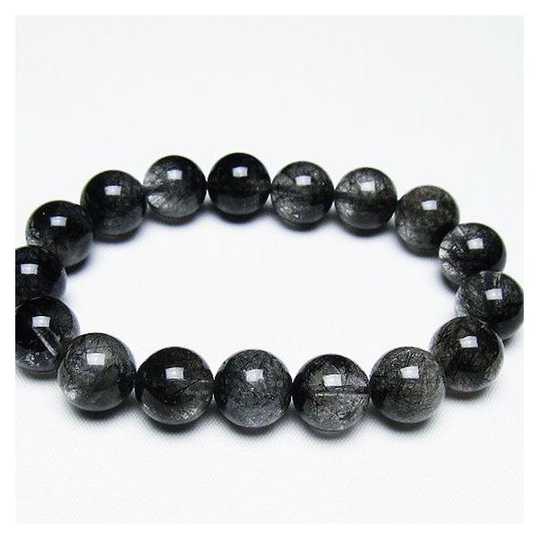 ⭐️大特価⭐️ブラックルチルクォーツ　 ルチレイテッドクォーツ　ブレスレット　天然石 タイチンブラックルチルクォーツ9mm-10mmブレスレットデザイン天然石