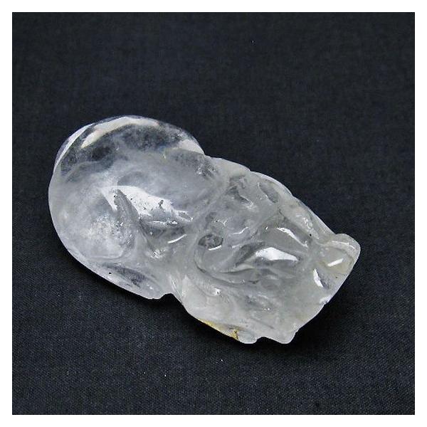 ヒマラヤ水晶 ヒキュウ 貔貅 置物 t261-1187 : 誠安天然石専門店