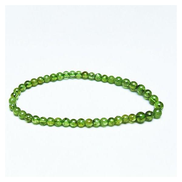 ペリドット ブレスレット 4mm t283-10680 : 誠安天然石専門店 - 通販