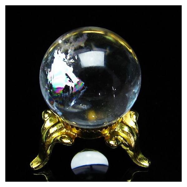 虹入り ヒマラヤ水晶 丸玉 23mm t294-4343 : 誠安天然石専門店 - 通販