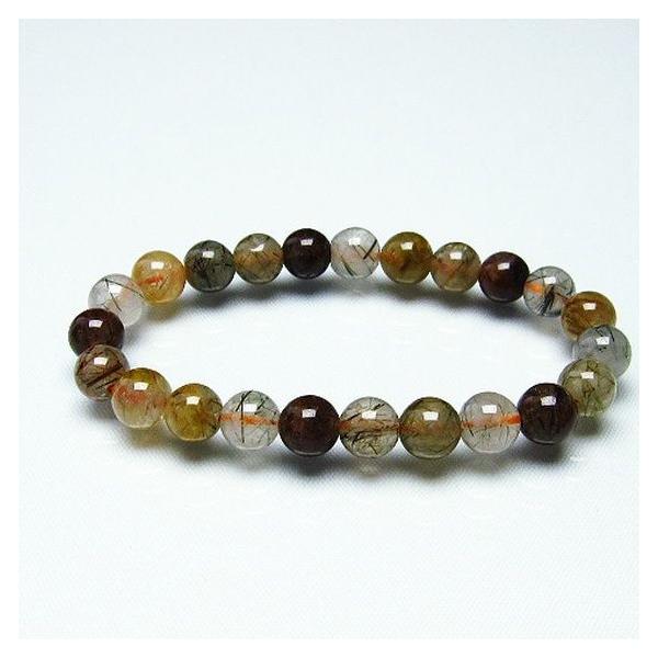 ルチル水晶 ブレスレット 8mm t308-1247 : 誠安天然石専門店 - 通販