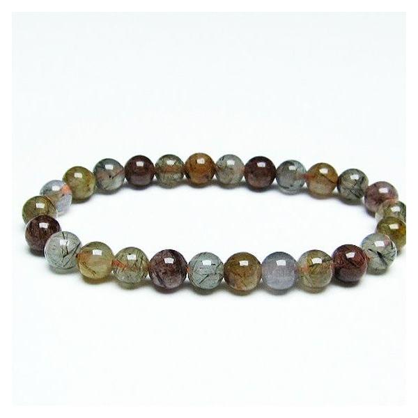 ルチル水晶 ブレスレット 7mm t308-2209 : 誠安天然石専門店 - 通販