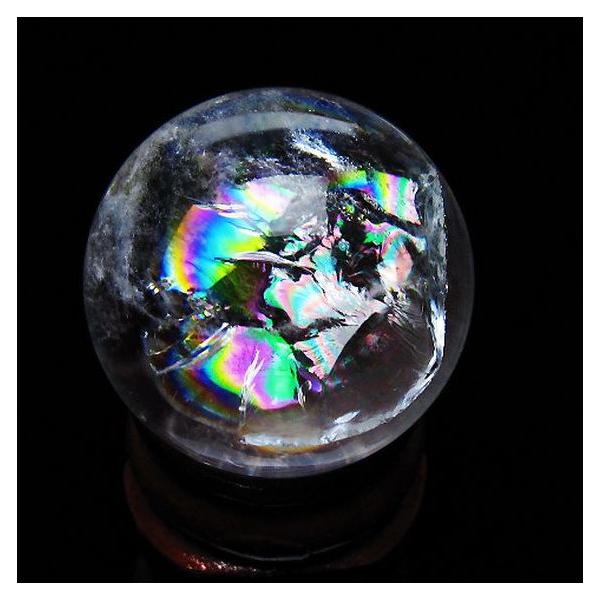 高透明度❗️レインボー☆ヒマラヤ ブルーエンジェルラダークォーツ丸