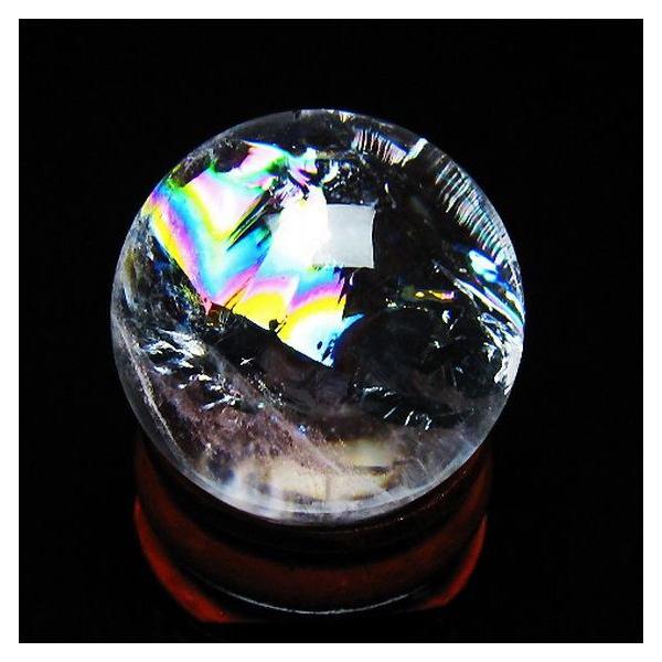 ✳️素敵✨綺麗なクラックと透明度と虹の共演✨ヒマラヤ水晶 丸玉 天然石 原石 置物 虹入り ヒマラヤ水晶 丸玉 25mm t317-5165 : 誠安天然石専門店 - 通販