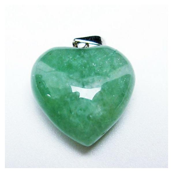 インド翡翠 ハート ペンダント t328-1505 : 誠安天然石専門店 - 通販