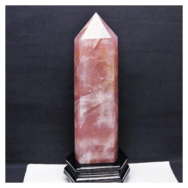 2.1Kg ローズクォーツ 六角柱 t332-5990 : 誠安天然石専門店 - 通販