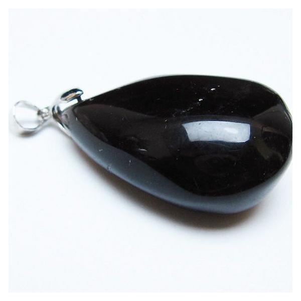 黒水晶(モリオン) モリオン 純天然 黒水晶 ペンダント t359-1912 : 誠安天然石専門店