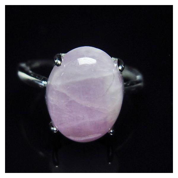 クンツァイトとルチルの指輪 クンツァイト 指輪 (16号) t368-10227 : 誠安天然石専門店 - 通販