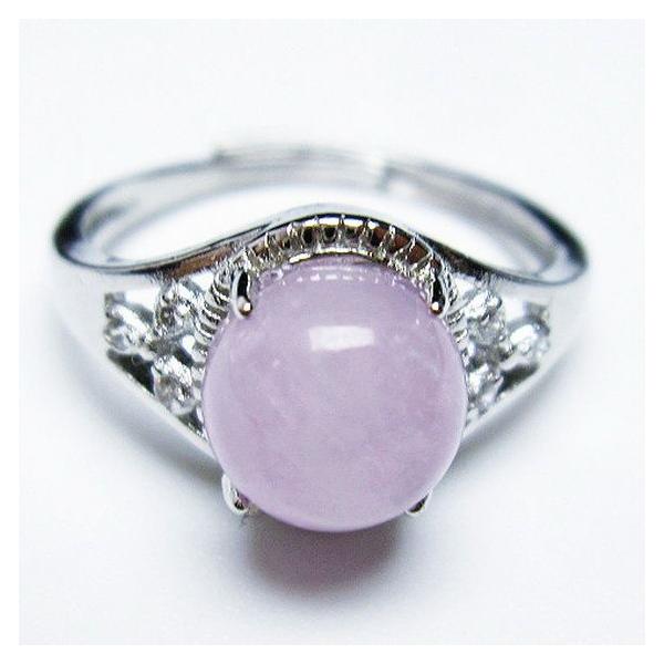 クンツァイトとルチルの指輪 クンツァイト 指輪 (17号) t368-10581 : 誠安天然石専門店 - 通販