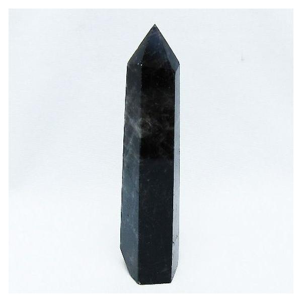 モリオン 純天然 黒水晶 六角柱 t401-4729 : 誠安天然石専門店 - 通販
