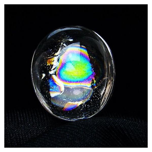 アイリスクォーツ 虹入り レインボー水晶 ペンダント t436-3164 : 誠安