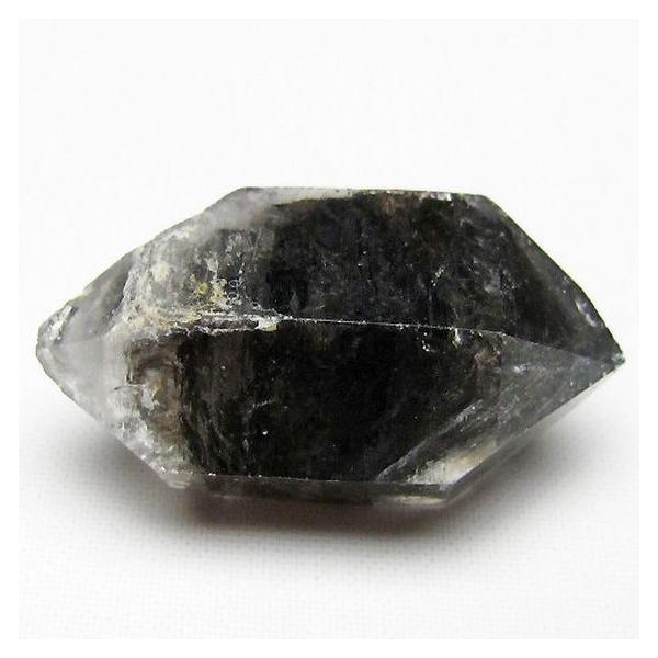 スティブナイト（輝安鉱）入り | ハーキマーダイヤモンド水晶 原石