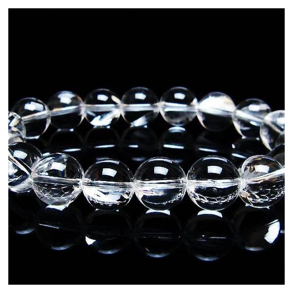 アイリスクォーツ 虹入り レインボー水晶 ブレスレット 12mm t506-2881