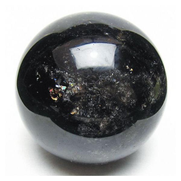 1.9Kg ライトニング水晶 丸玉 115mm t529-6409