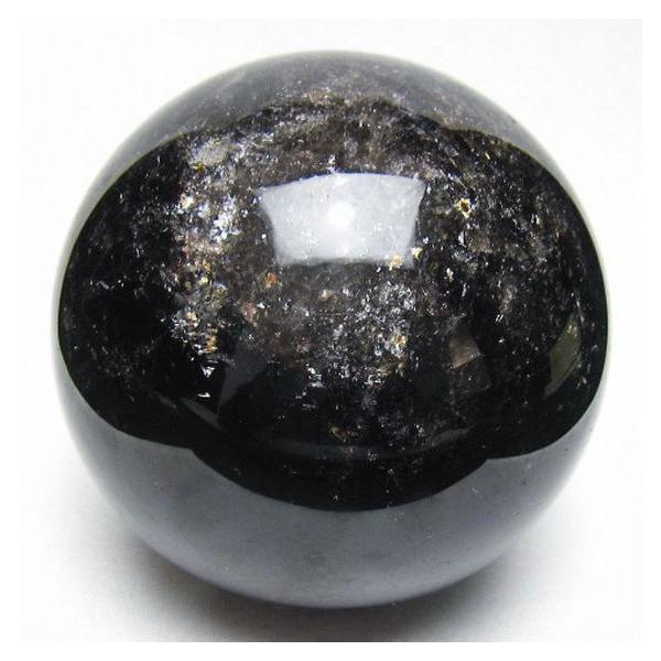 2.7Kg ライトニング水晶 丸玉 130mm t529-6411