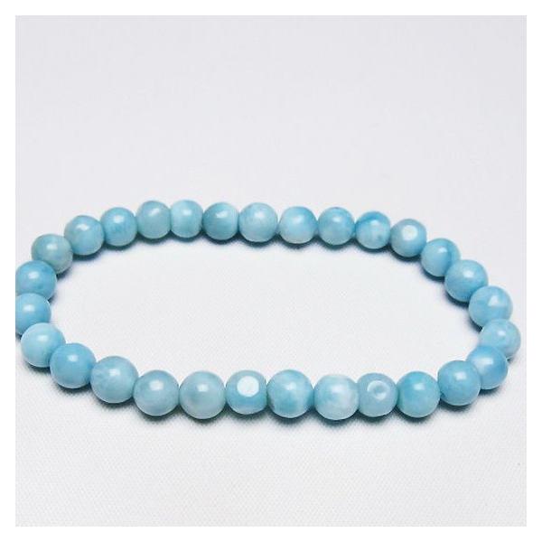 ラリマー ブレスレット 7mm t54-5876 : 誠安天然石専門店 - 通販
