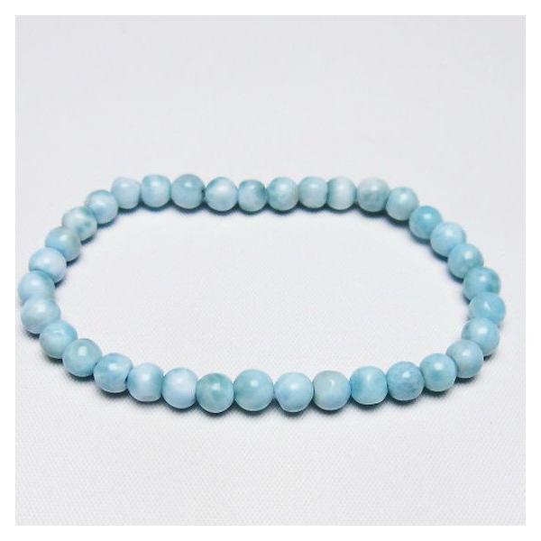 ラリマー ブレスレット 5mm t54-5886 : 誠安天然石専門店 - 通販