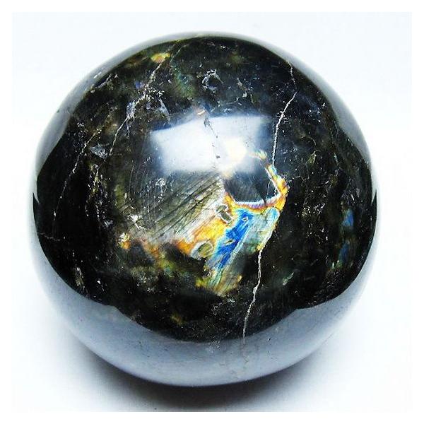 2.7Kg ラブラドライト 丸玉 125mm t571-5068 : 誠安天然石専門店