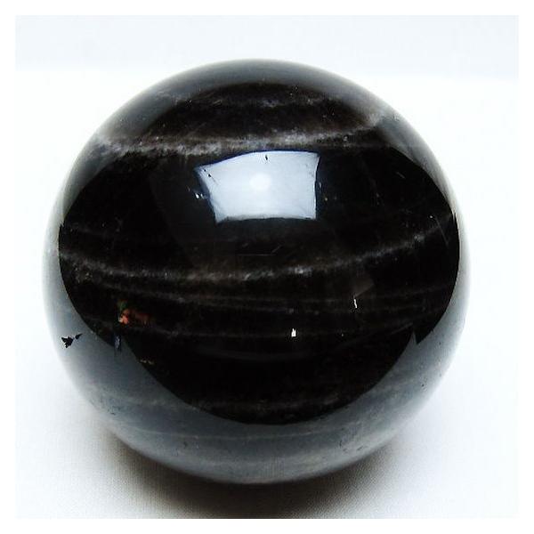 モリオン 純天然 黒水晶 丸玉 80mm t572-11522 : 誠安天然石専門店