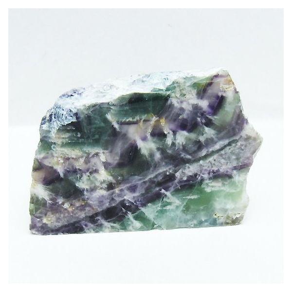 1.1Kg エンジェルフェザー フローライト 原石 t599-2724 : 誠安天然石