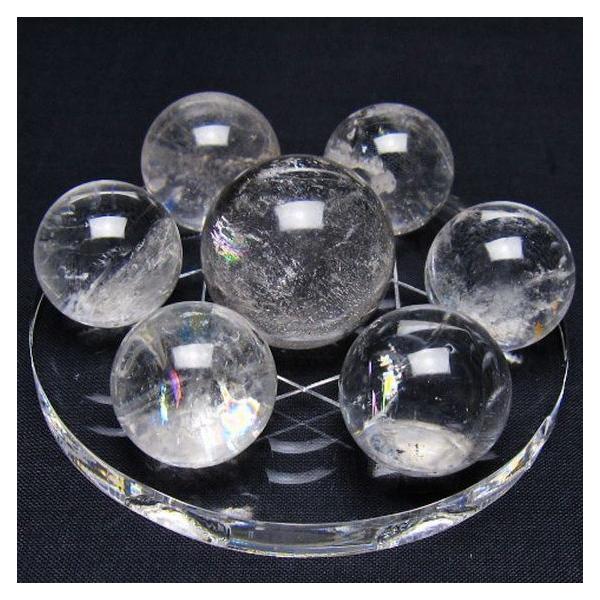 ★パワーストーン天然石 虹入りヒマラヤ水晶玉75mm★ヒーリング風水ヨガ 虹入り ヒマラヤ水晶 丸玉 七星陣 25mm t602-2845 : 誠安天然石専門店