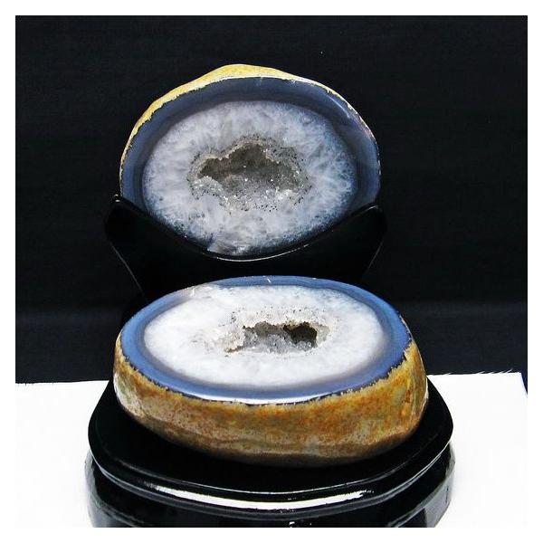 2.7Kg ペア水晶トレジャーメノウ t604-7259 : 誠安天然石専門店 - 通販