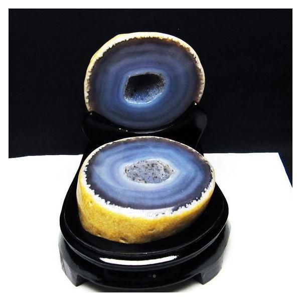 1.3Kg ペア水晶トレジャーメノウ t604-7343 : 誠安天然石専門店 - 通販