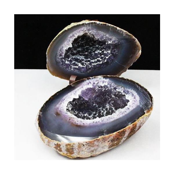 1.3Kg ペア水晶トレジャーメノウ t605-3578 : 誠安天然石専門店 - 通販