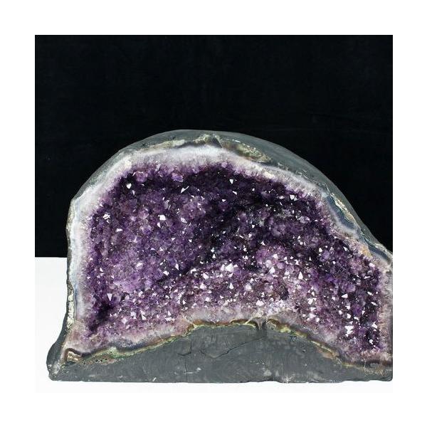 大特価最終値下げ！！美結晶　濃紫　アメジストドーム　ブラジル産 ☆大特価☆アメジストドーム☆美結晶大☆美極濃紫