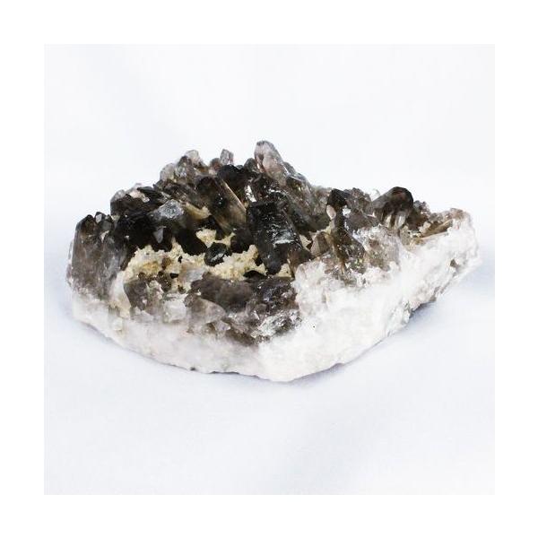 モリオン クラスター 純天然 黒水晶 ブラジル産 t618-7118 : 誠安