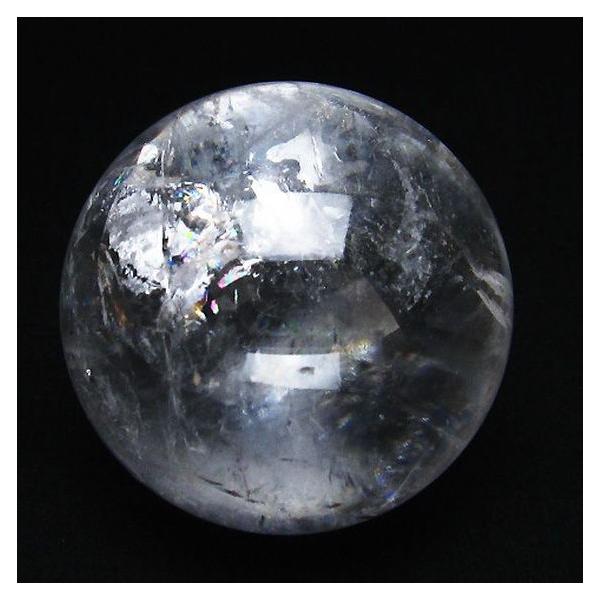 虹入り ヒマラヤ水晶 丸玉 63mm t62-15002 : 誠安天然石専門店 - 通販