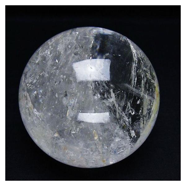 ヒマラヤ水晶丸玉 （小）直径 約57.1mm 鉱物入り ヒマラヤ水晶丸玉 （小）直径 約57.1mm 鉱物入り