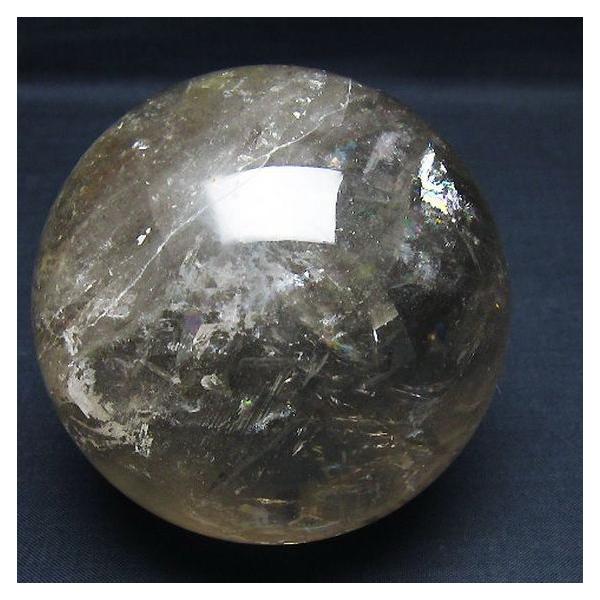 虹入り ヒマラヤ水晶 丸玉 83mm t62-16262 : 誠安天然石専門店 - 通販