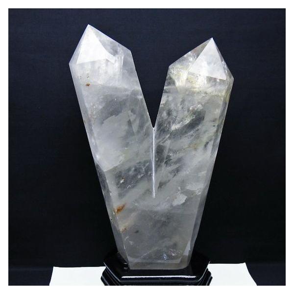 6.3Kg ヒマラヤ水晶 ダブルポイント t627-6637 : 誠安天然石専門店
