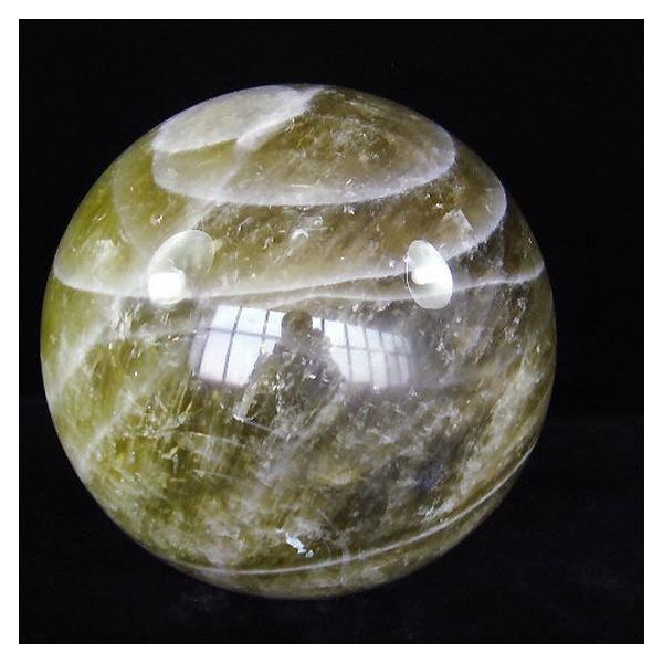 17.1Kg シトリン水晶 丸玉 231mm 同梱不可 t63-7156 : 誠安天然石専門