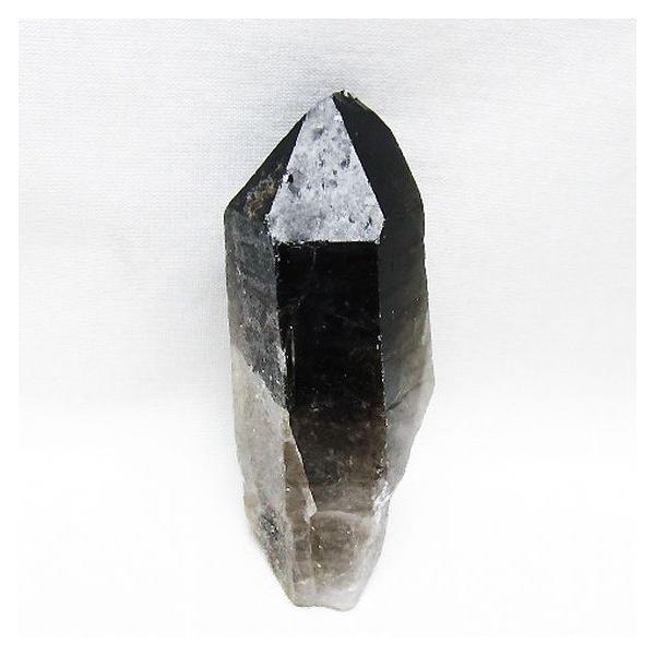 モリオン原石 希少・山東省産]フローライト共生モリオン原石（天然黒水晶ナチュラル