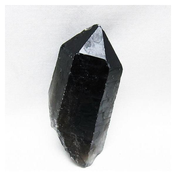 黒水晶　モリオン　結晶 原石 黒水晶 原石 モリオン 純天然 ブラジル産 t633-2422 : 誠安天然石専門