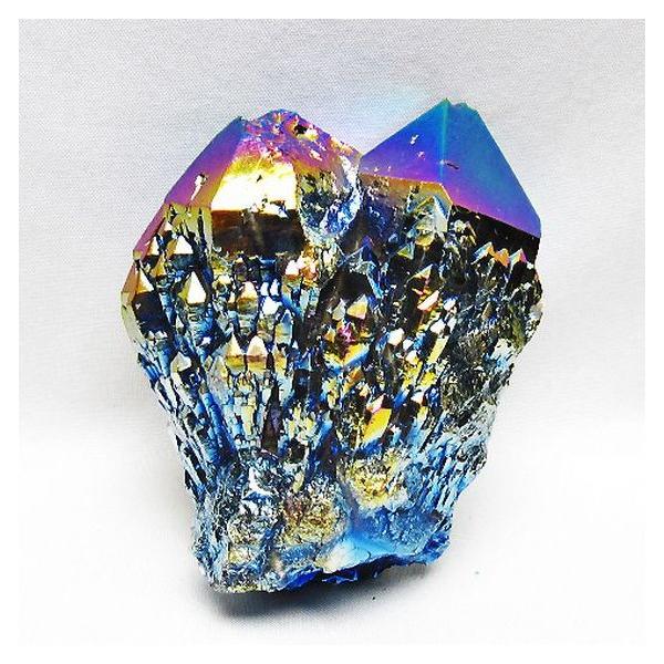 オーラ水晶 オーラクリスタル カテドラルライブラリー 原石(レインボー