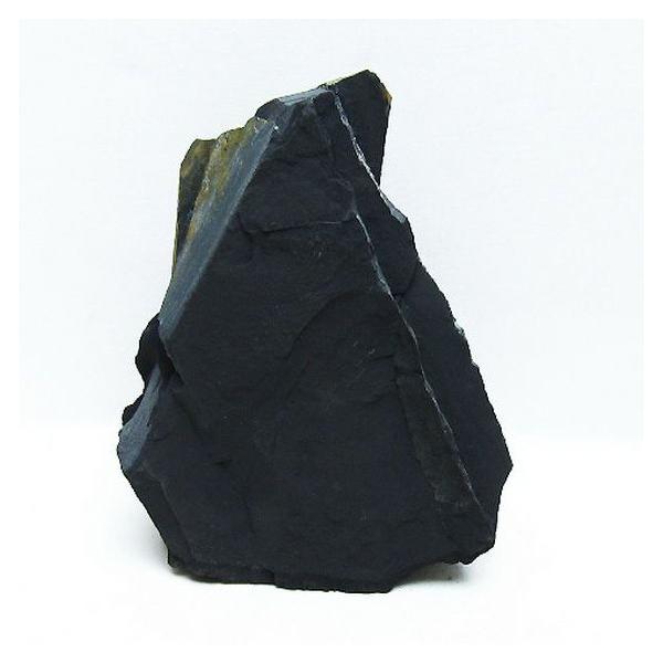 1.1Kg 北海道上ノ国町産 ブラックシリカ 原石 t694-4924 : 誠安天然石